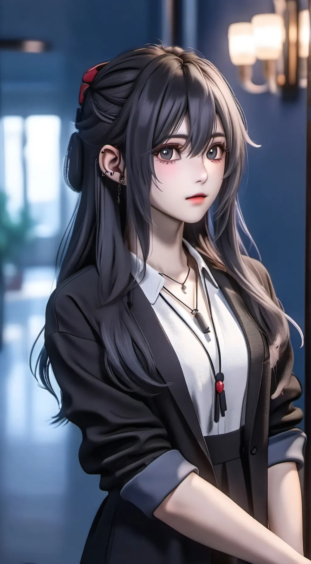 ai character: akita background