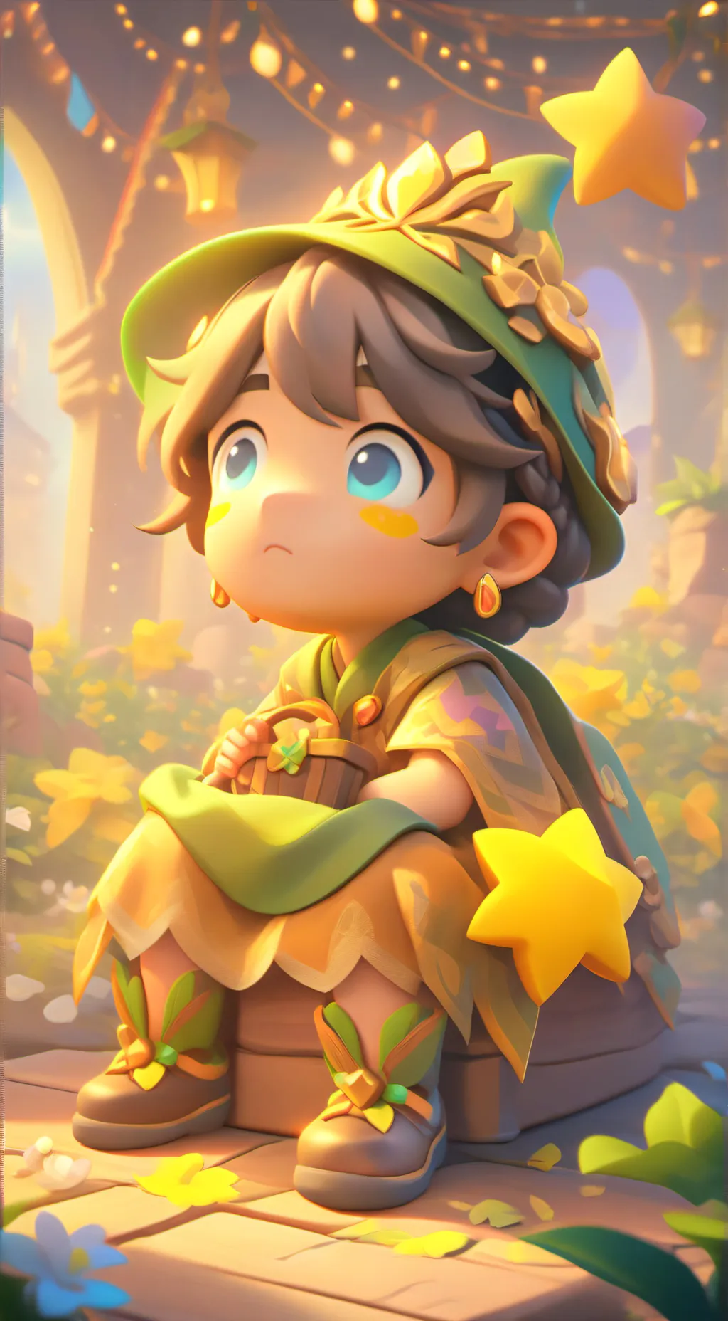 ai character: sprunki te odian background