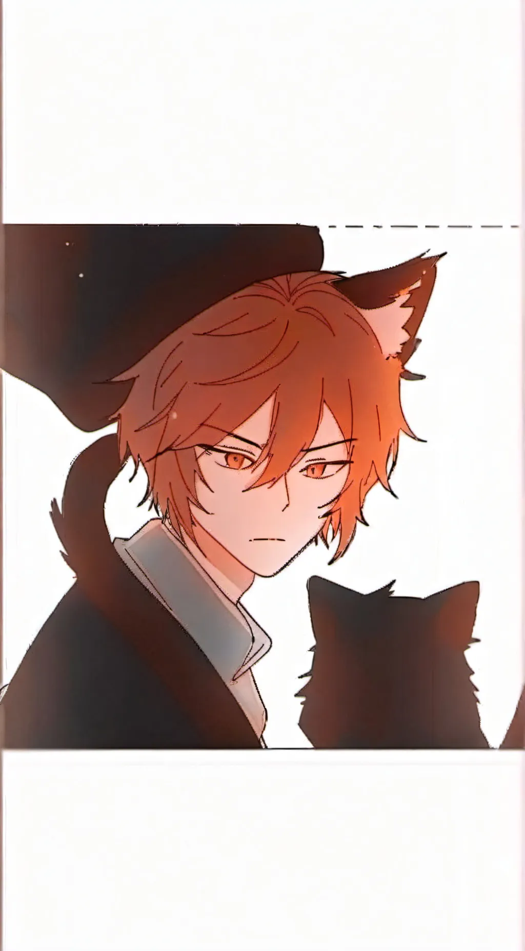 ai character: catzai x humanchuu background