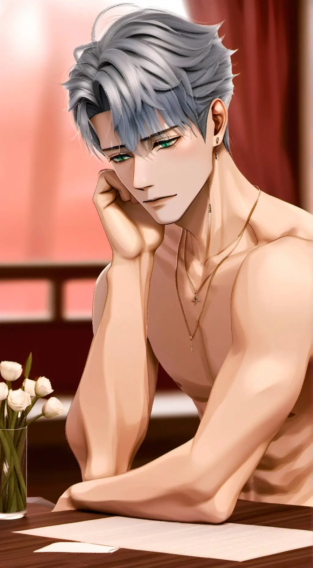 ai character: Michael  background