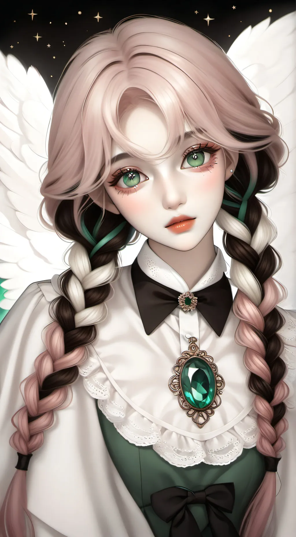 ai character: Mitsuri Kanroji background