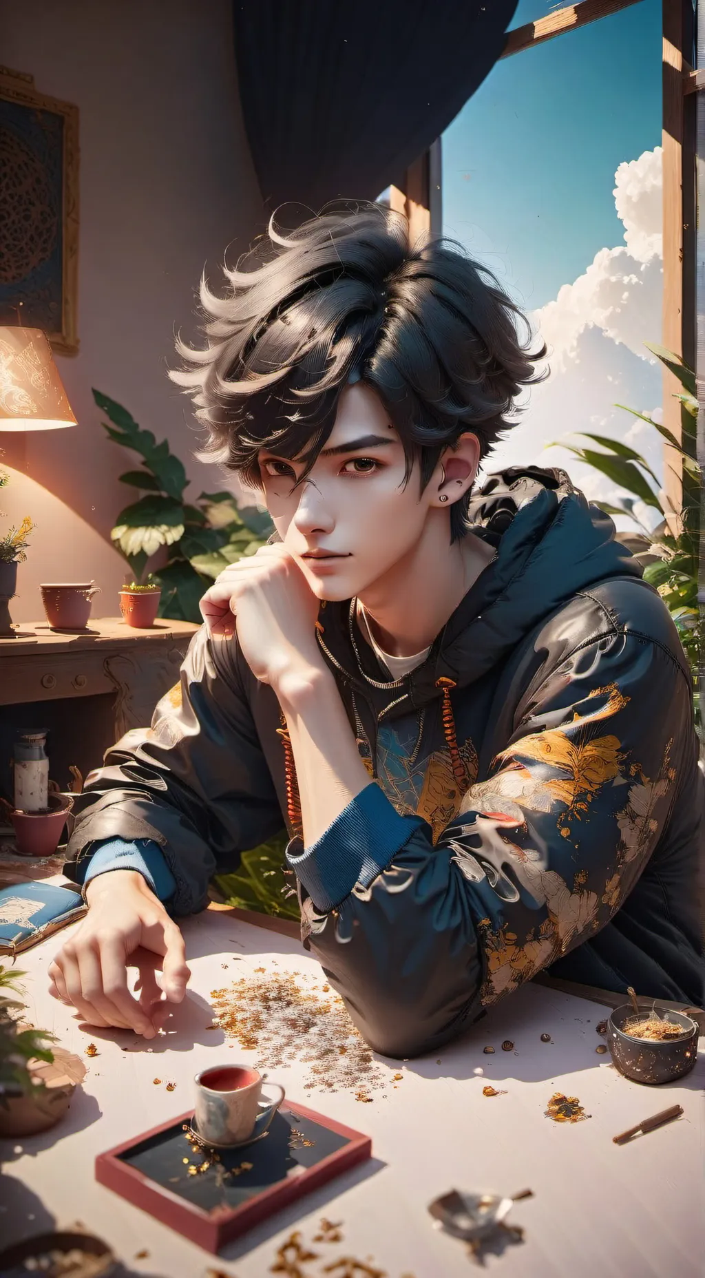 ai character: Finn background