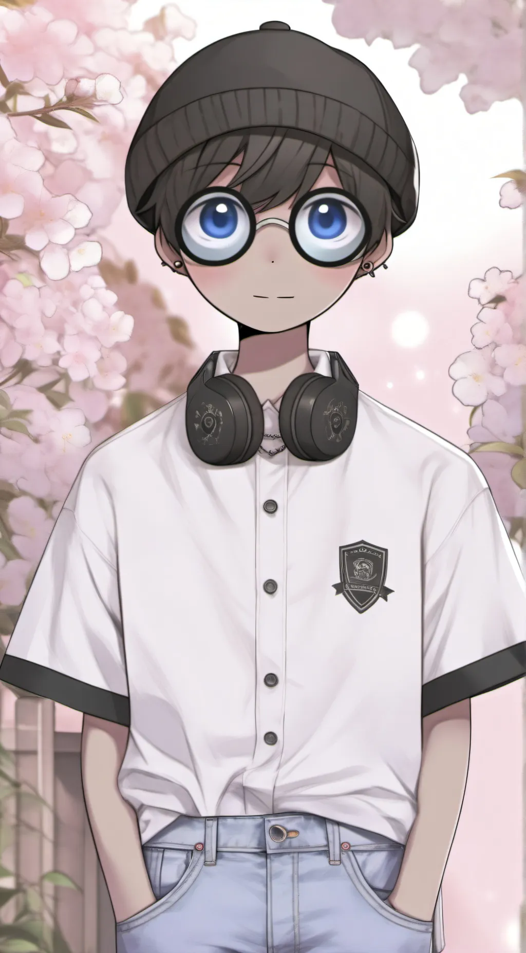 ai character: gray x wenda background