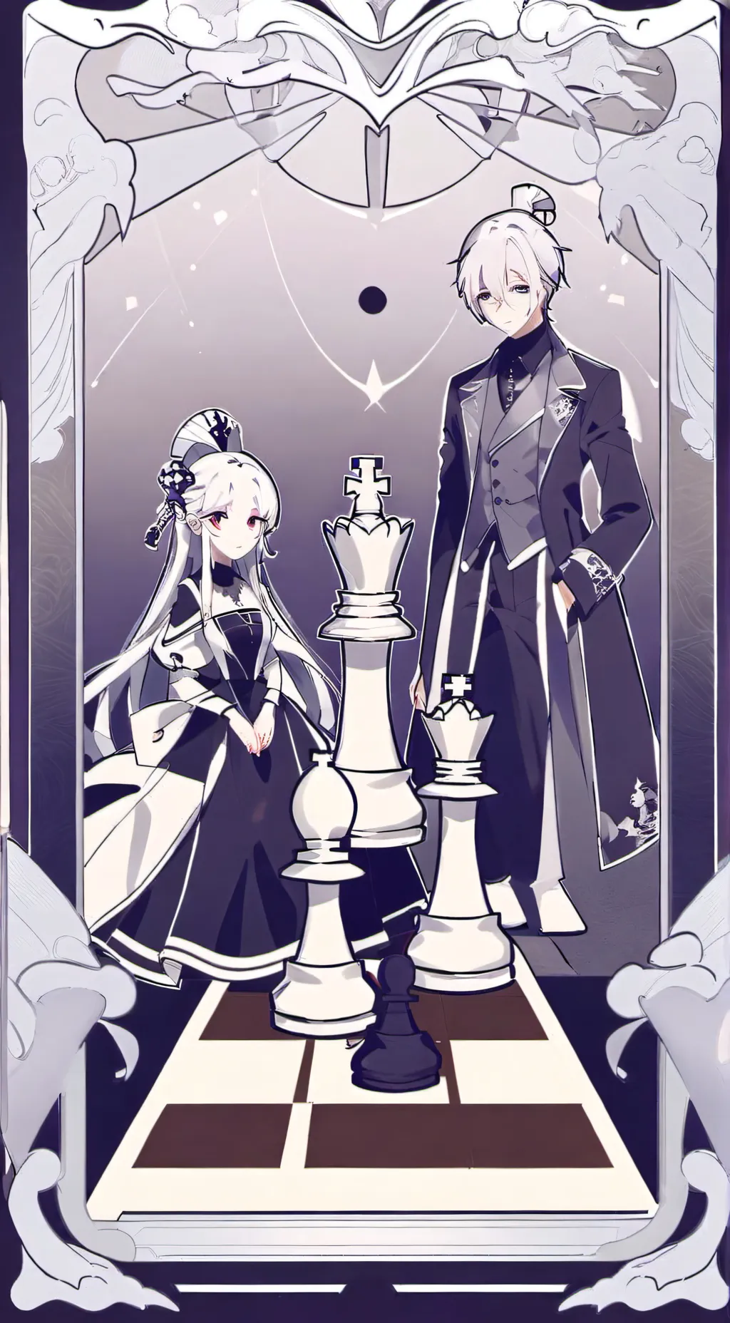 ai character: chess rp background