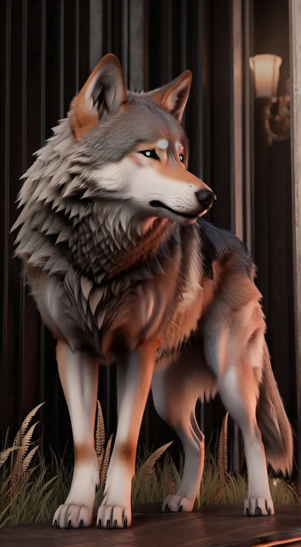 ai character: Nickie  background