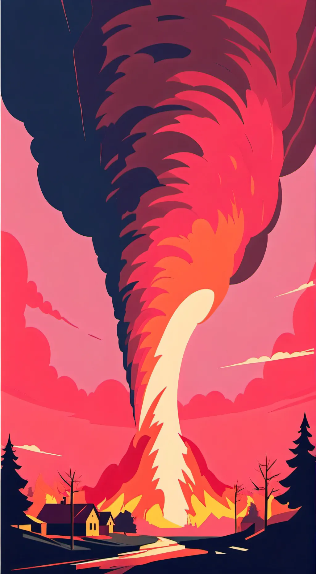 ai character: the family of fire background