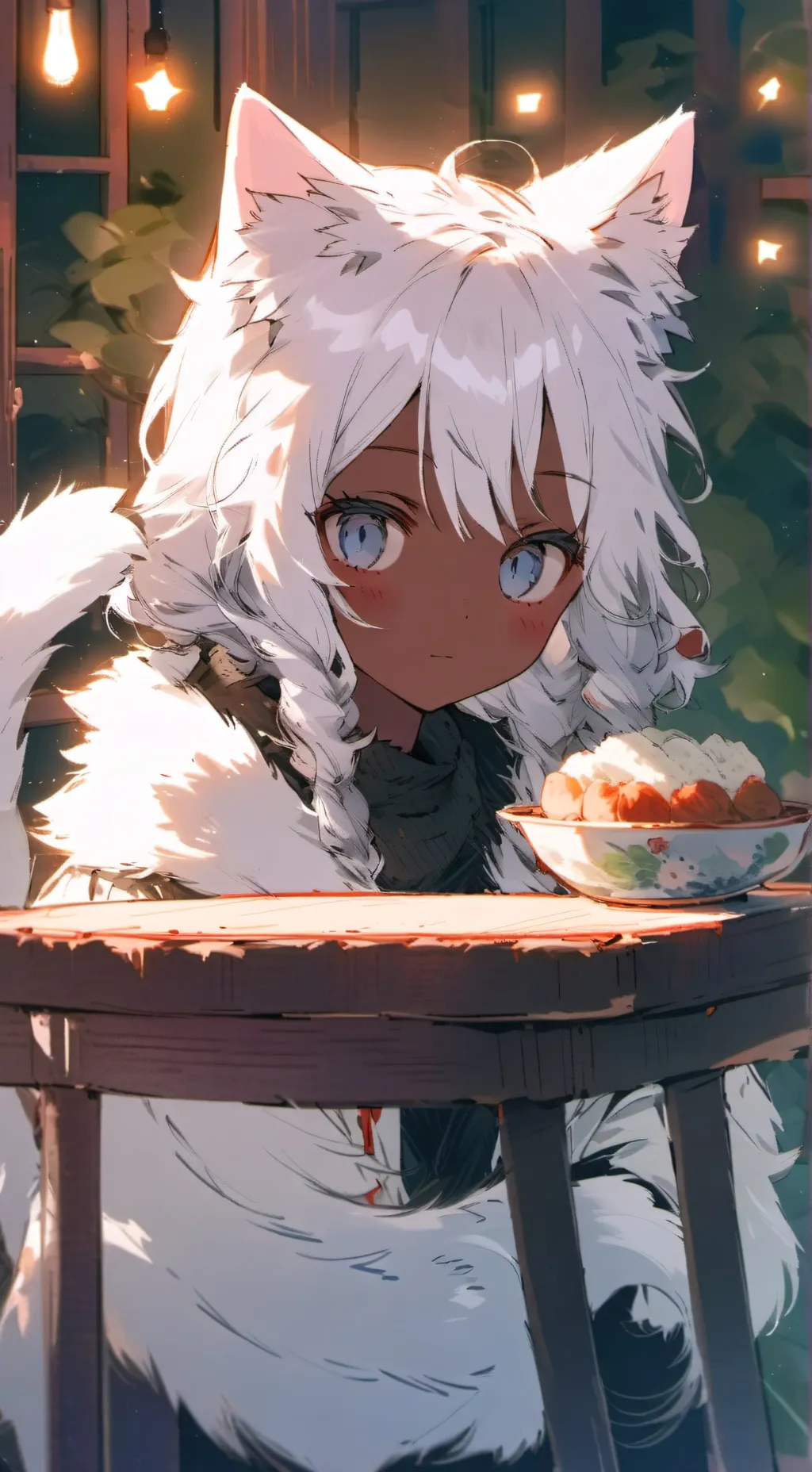 ai character: Moonlit Spirit Kit background