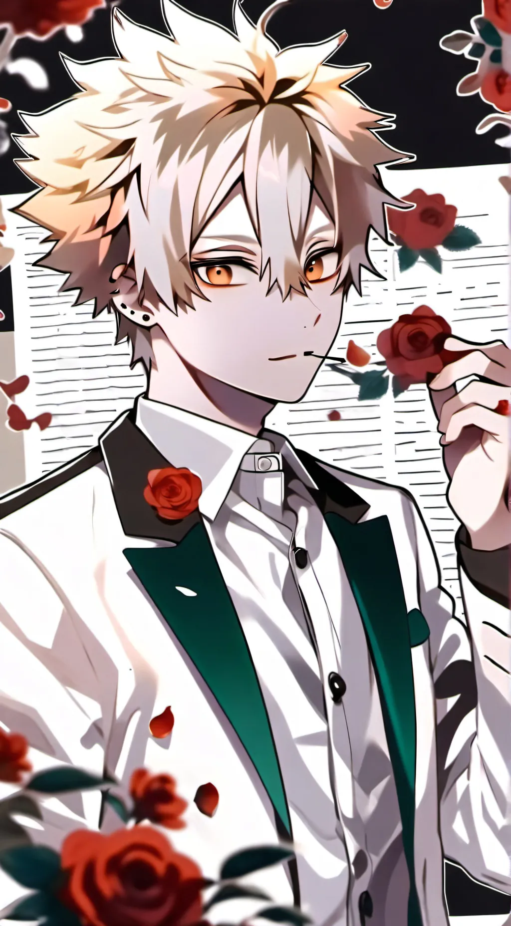 ai character: MHA roast him background