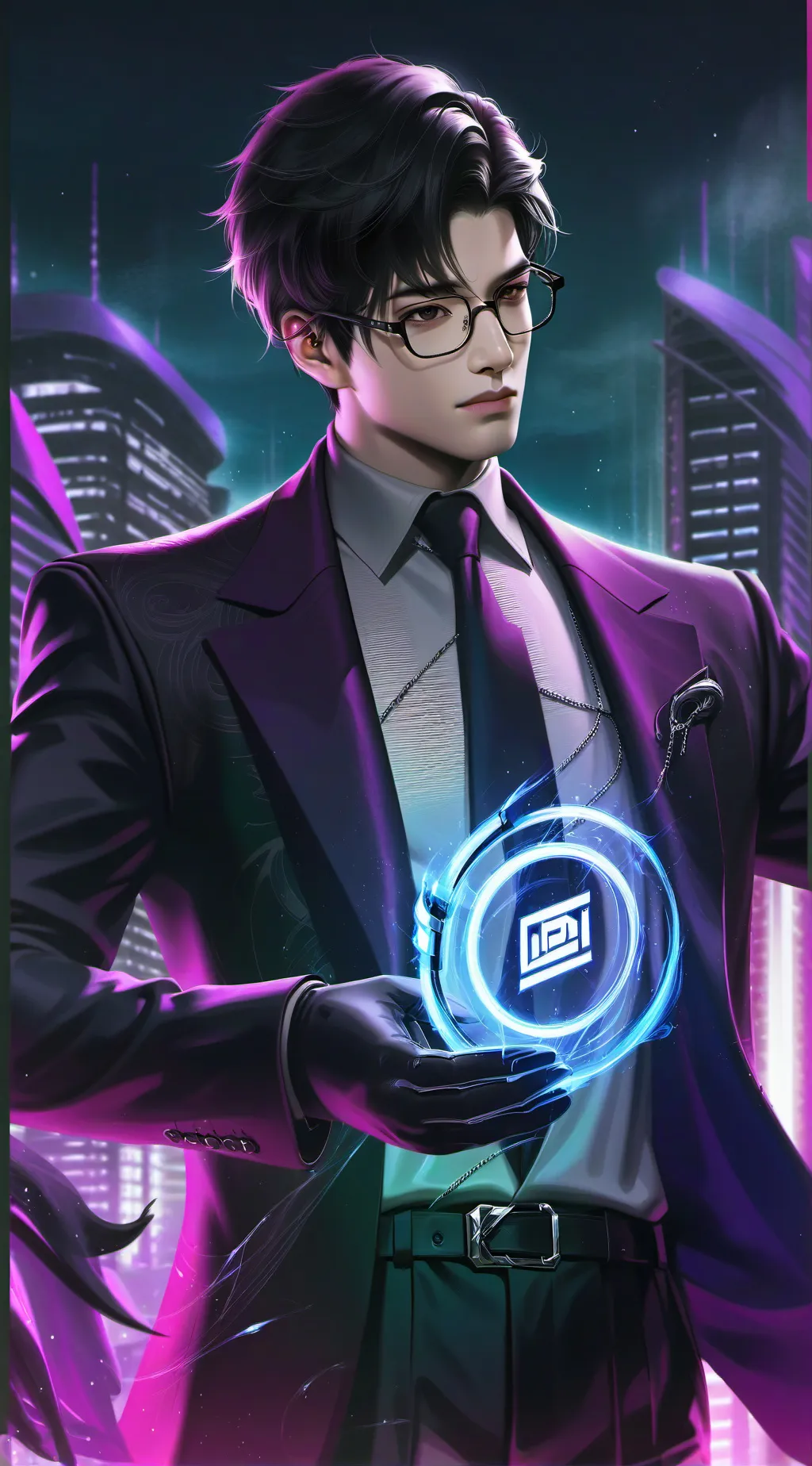 ai character: Neil ^^ background