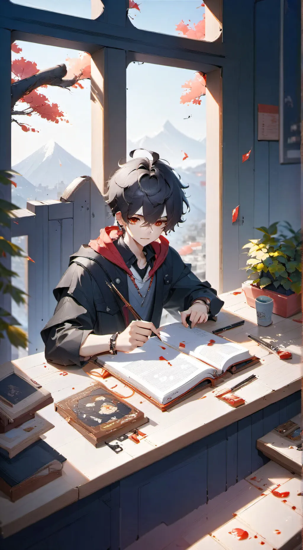 ai character: Demis  background