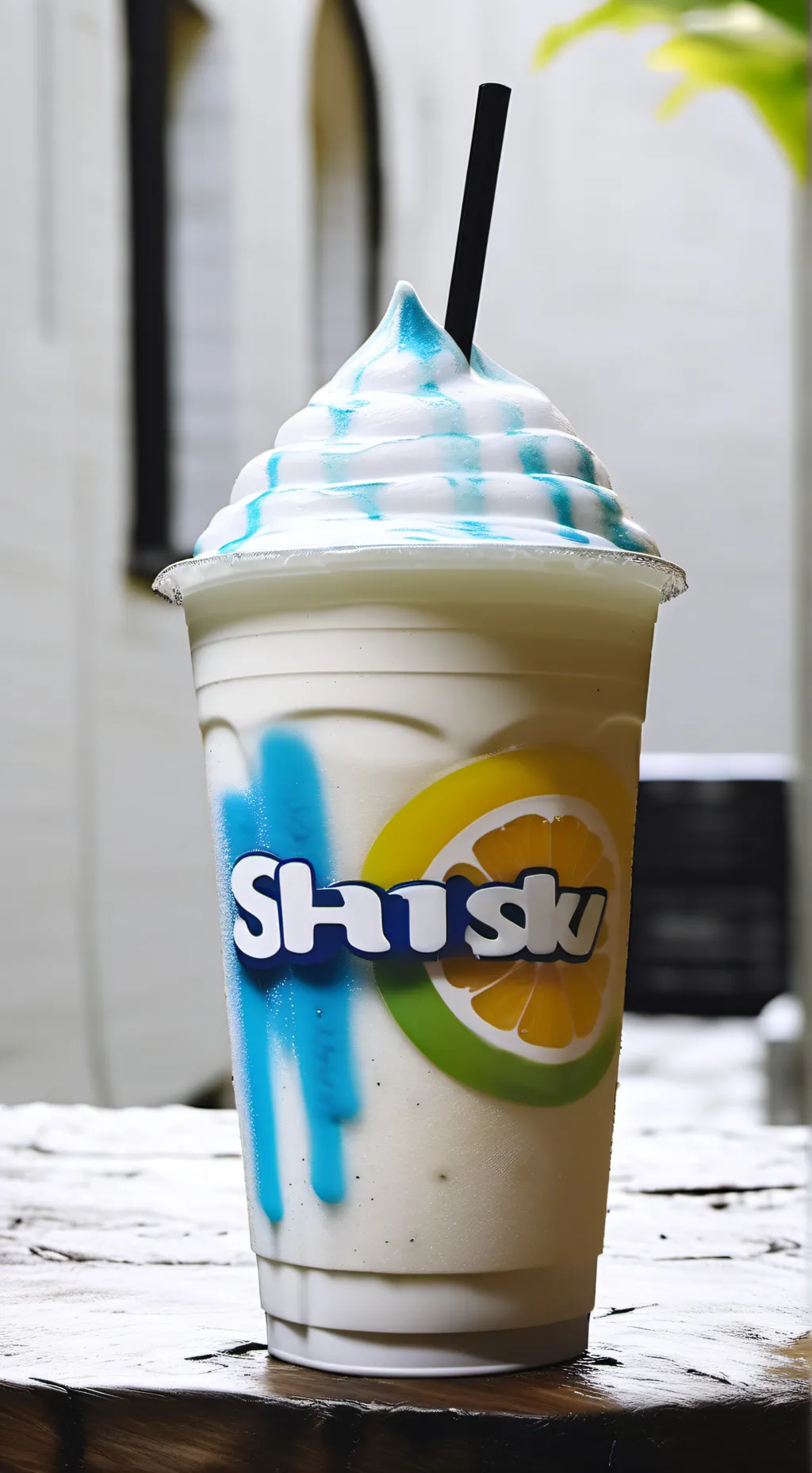 ai character: slushy Story😋 background