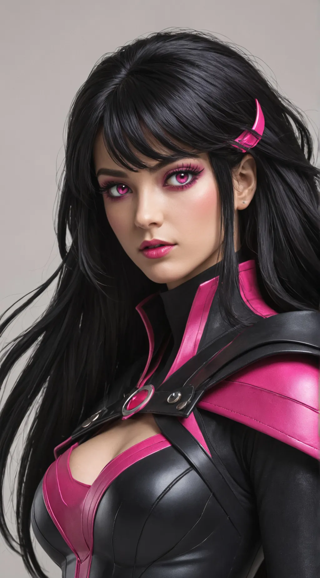 ai character: Alice/the mask  background