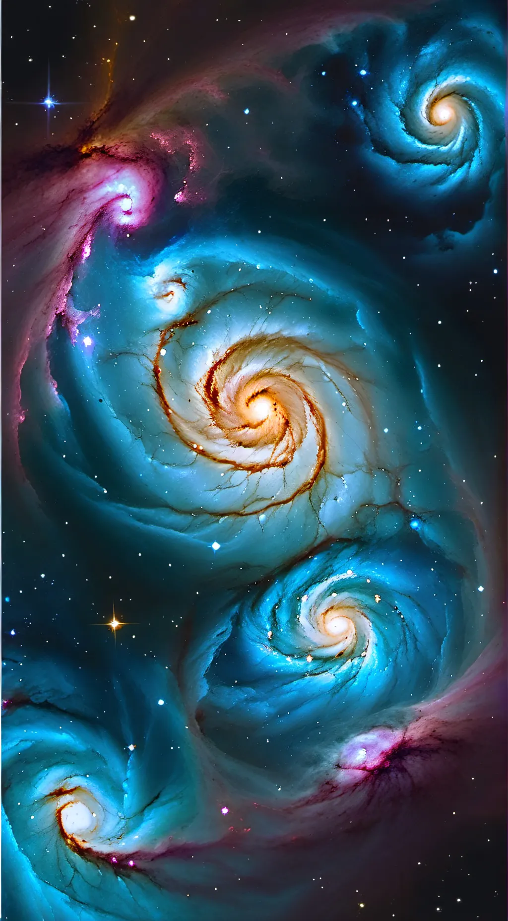 ai character: Space background