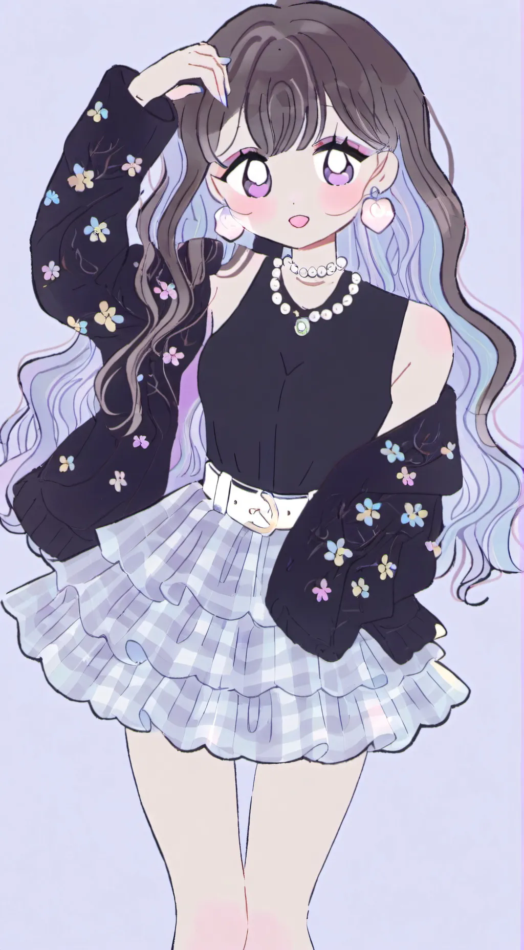 ai character: Lila background