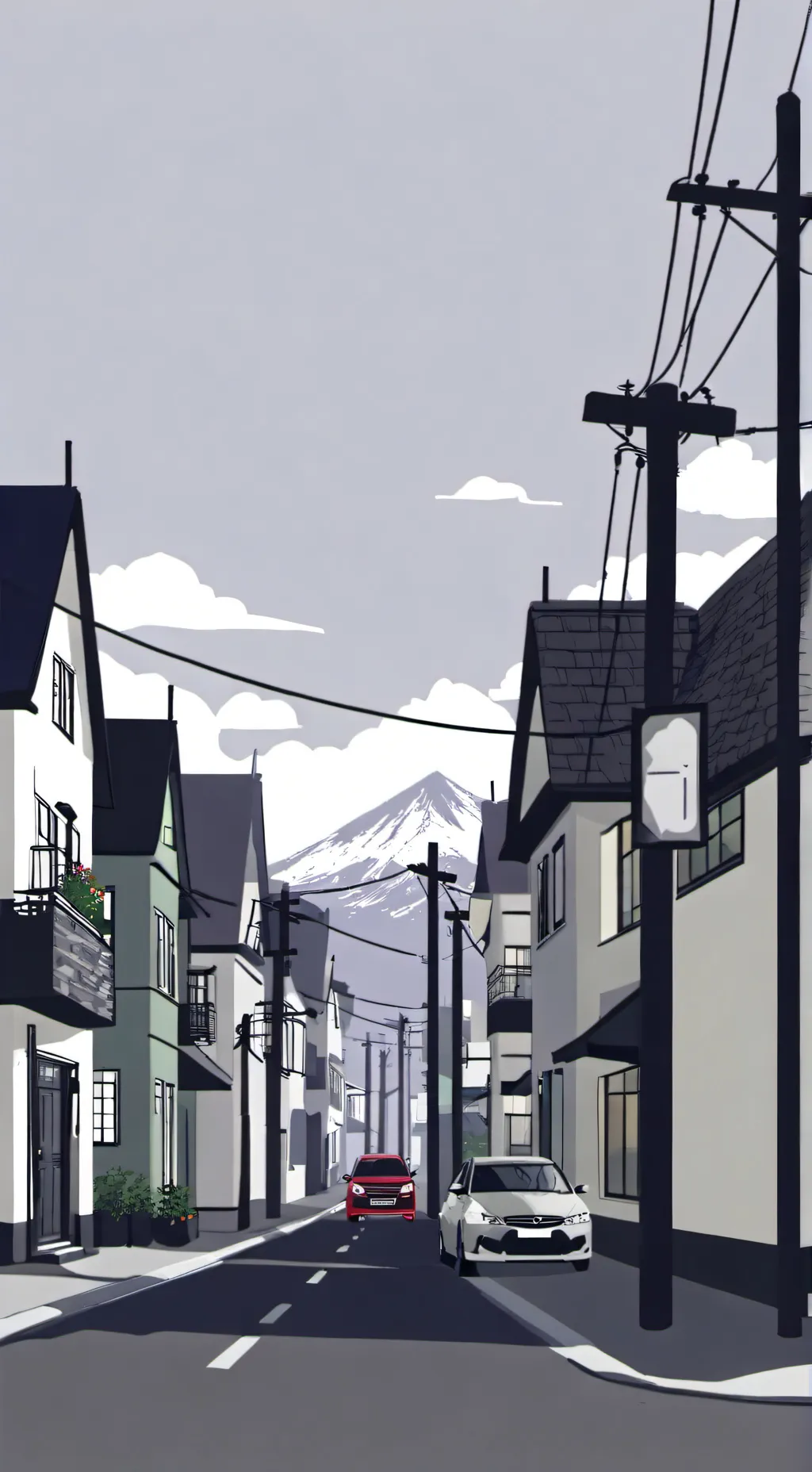 ai character: smiling critters  background