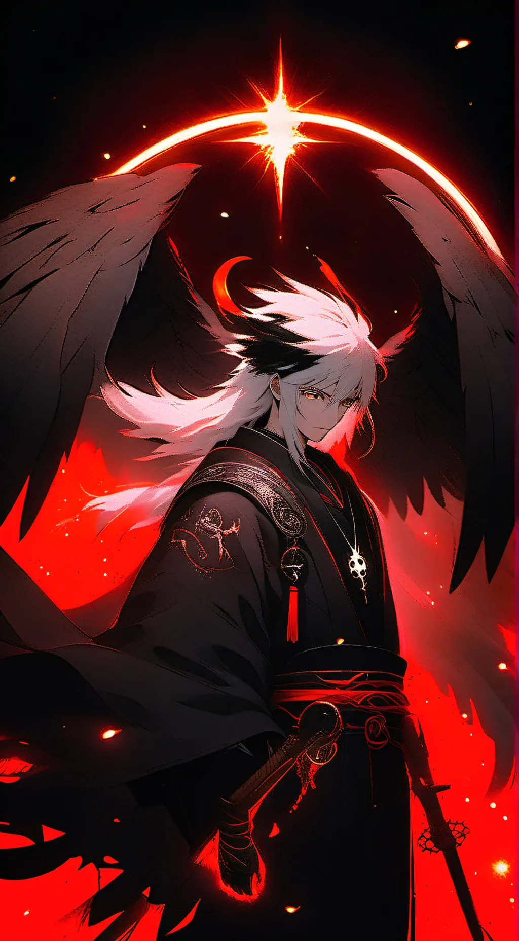 ai character: Azrael background