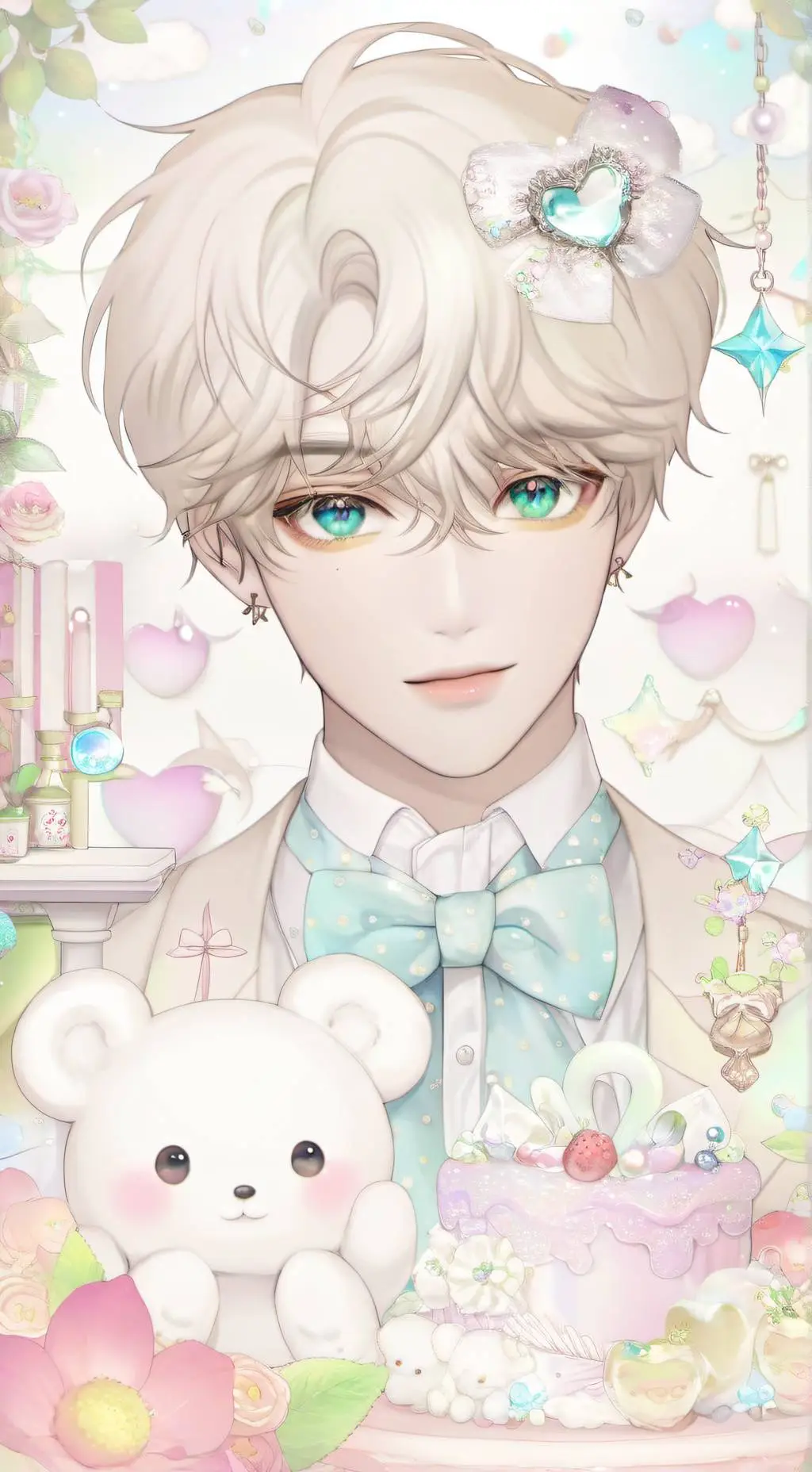 ai character: Leo background