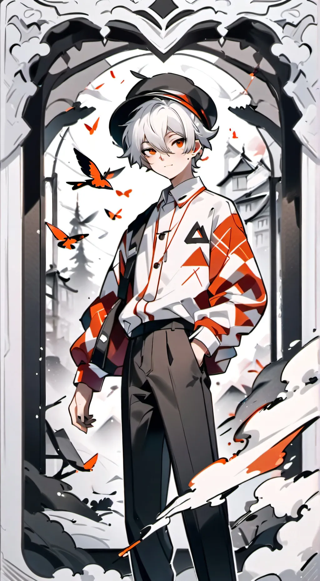 ai character: Kid ur babysitting background