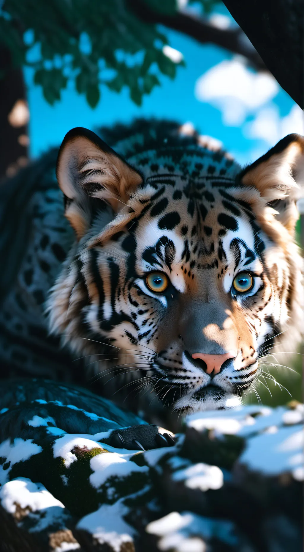 ai character: cat chat background