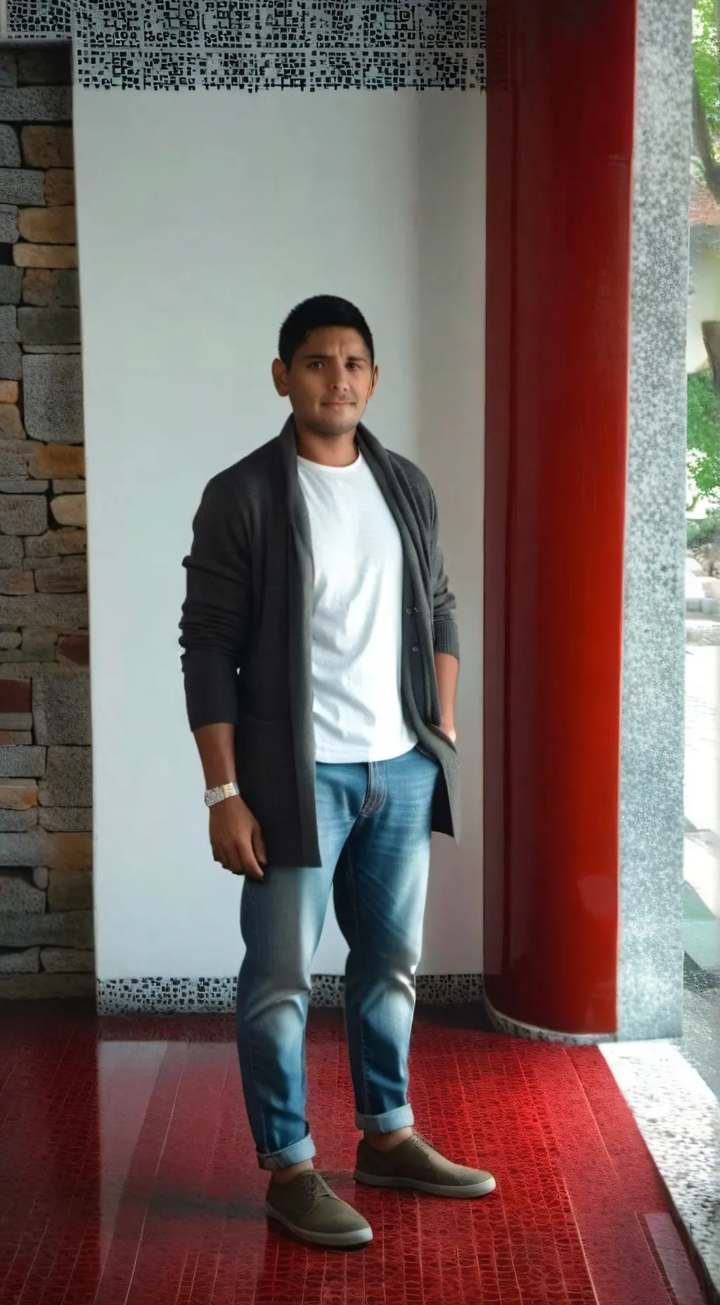 ai character: Tony Ramon  background