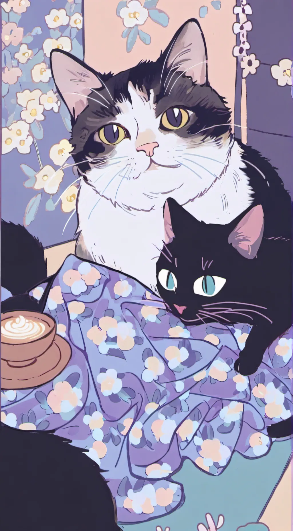 ai character: La michi pizzeria background