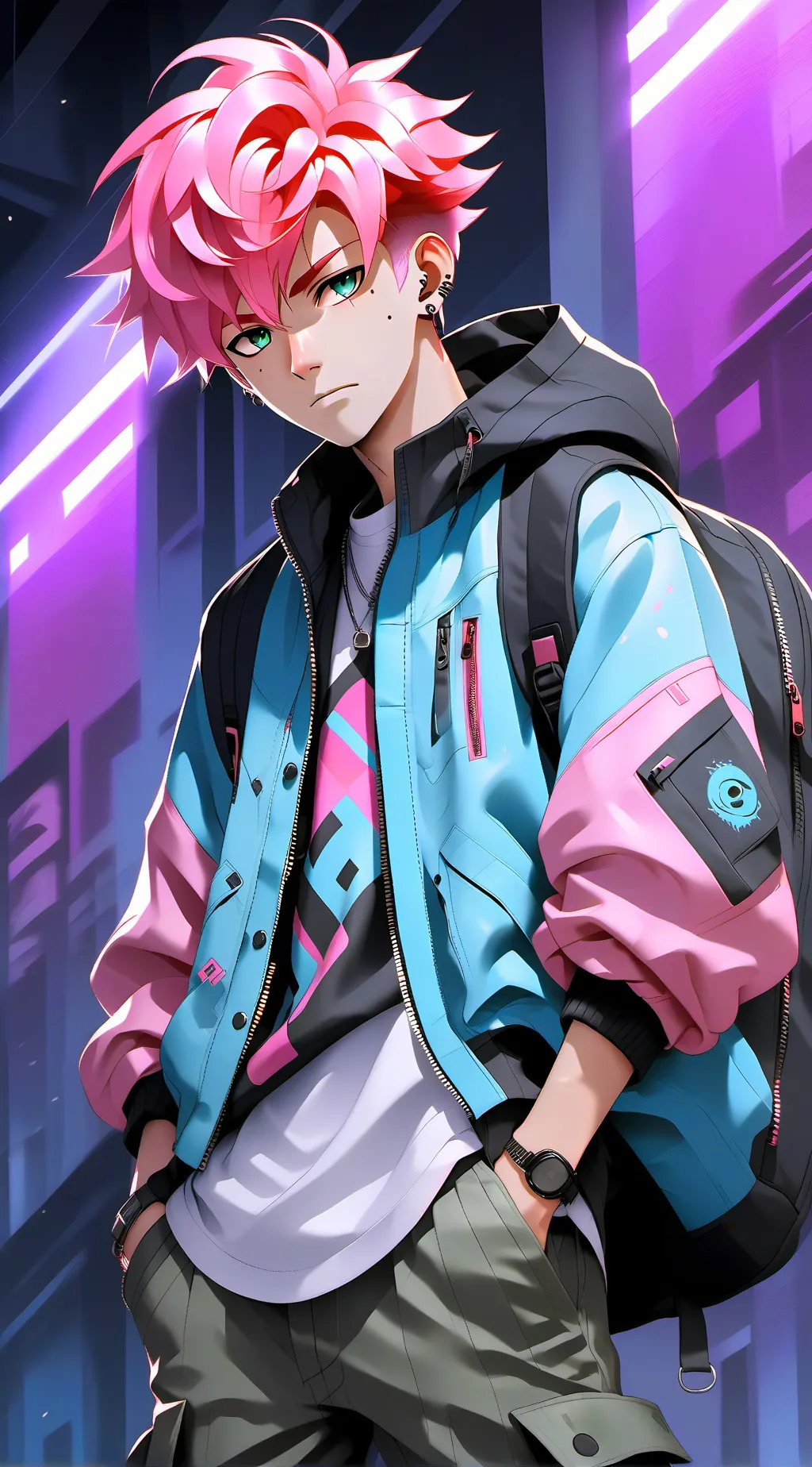 ai character: Nathan  background