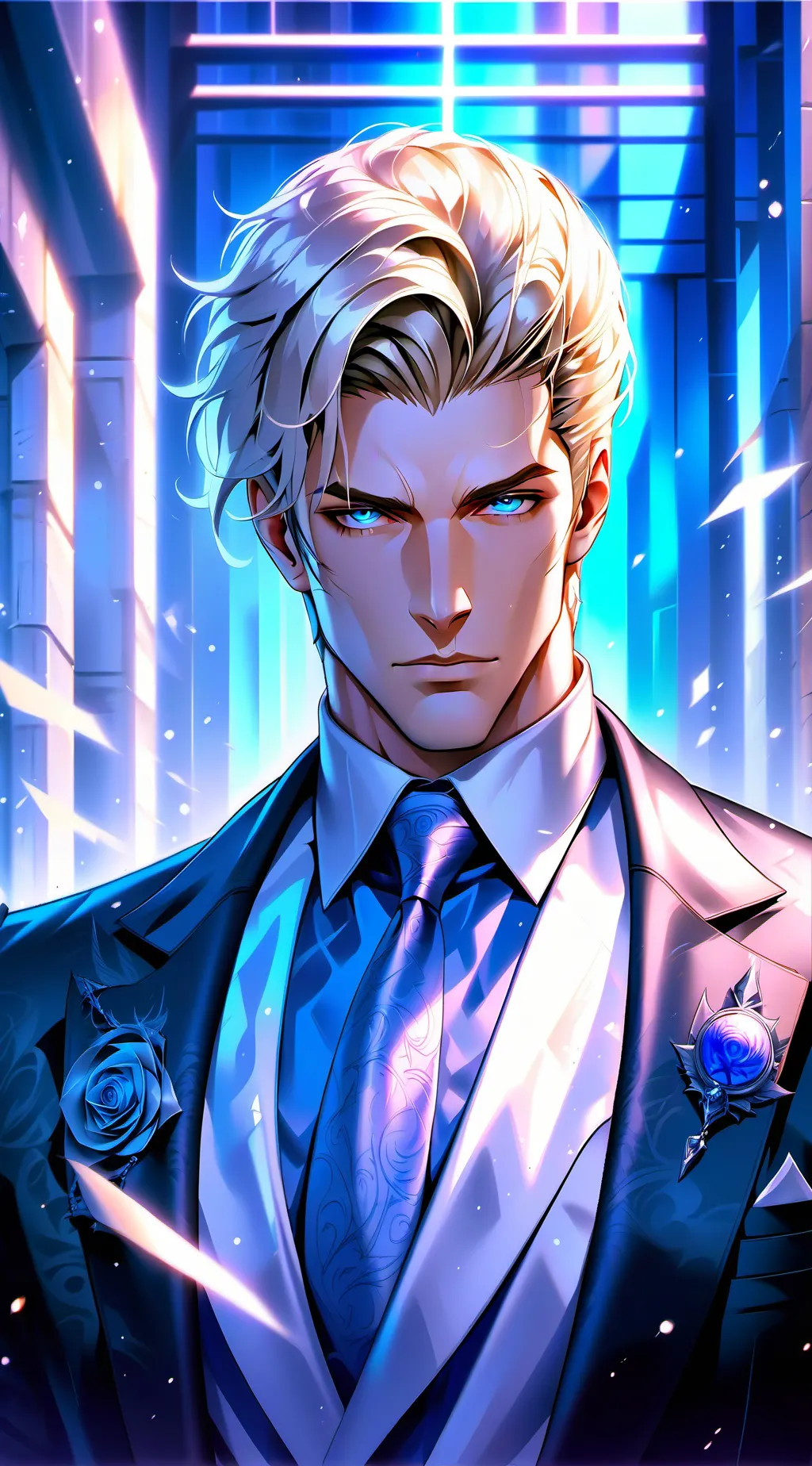 ai character: Victor Goldwyn  background