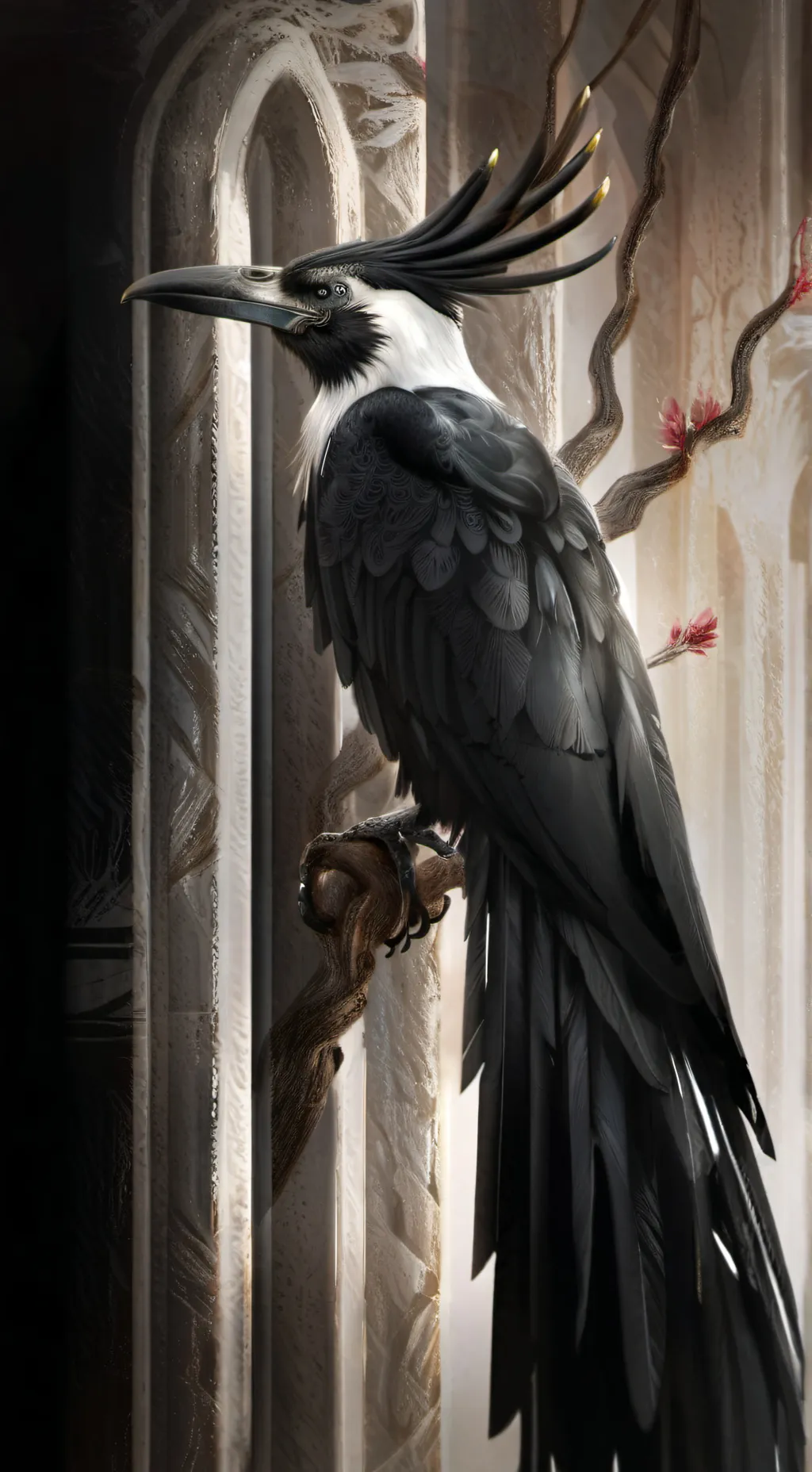 ai character: the walk out background