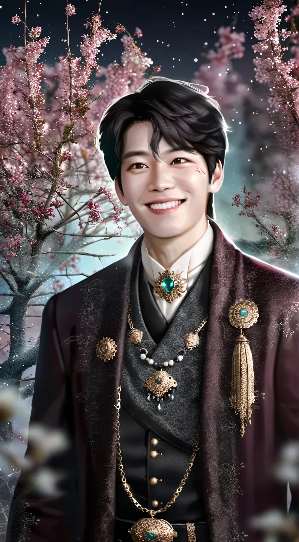 ai character: In-Ho X Gi-Hun  background