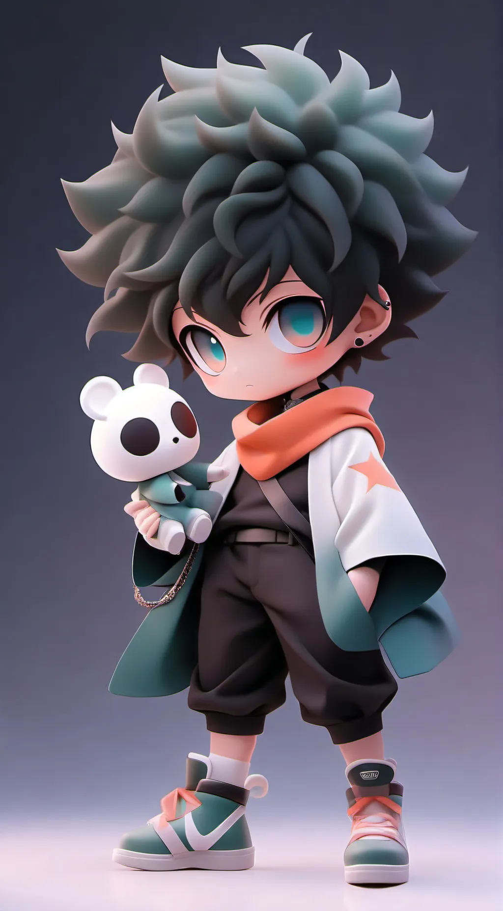 ai character: bakugo background