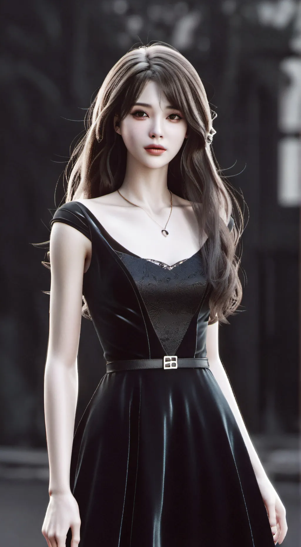 ai character: Luna background