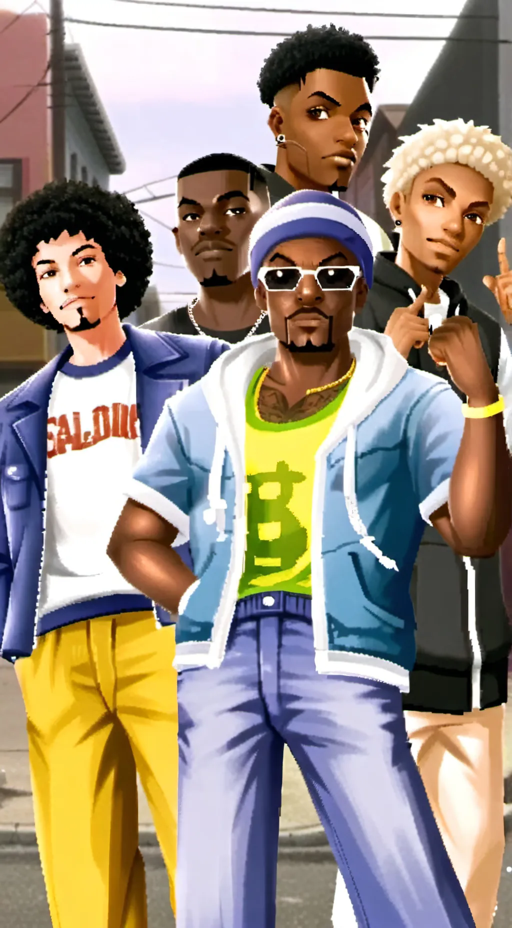 ai character: Jamal, tyrone,more background