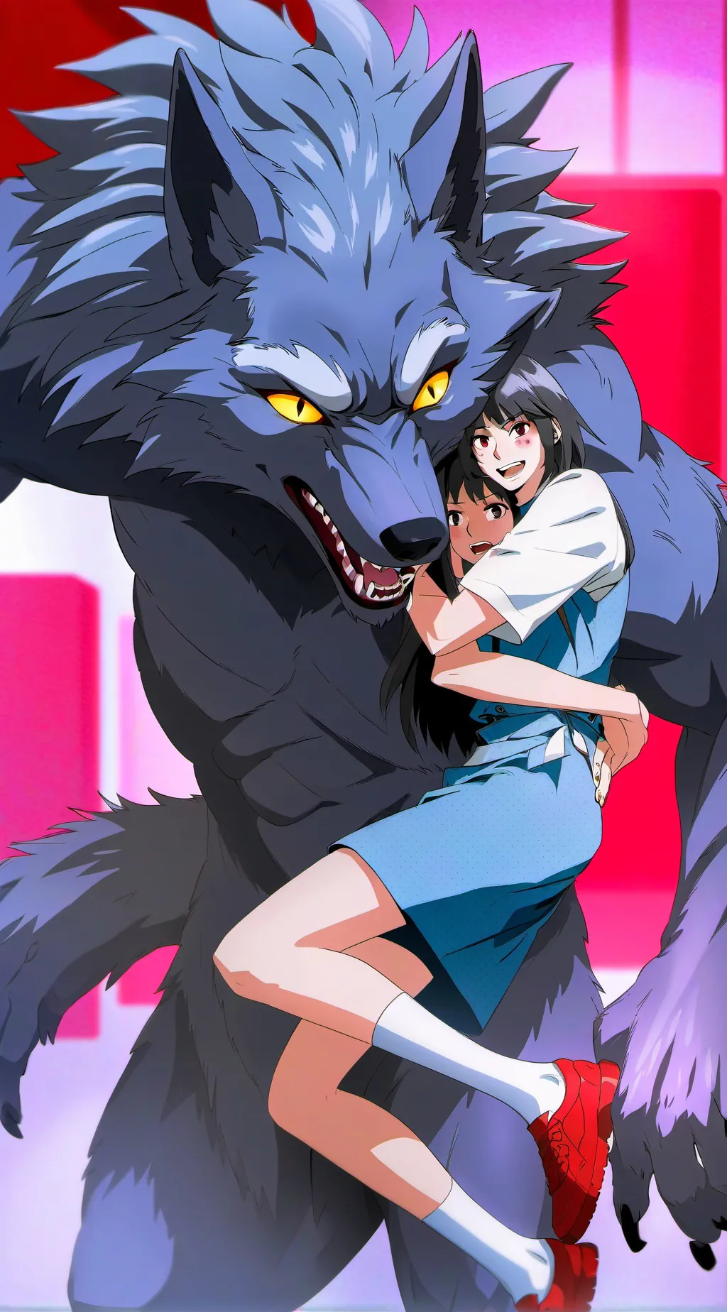 ai character: reina background