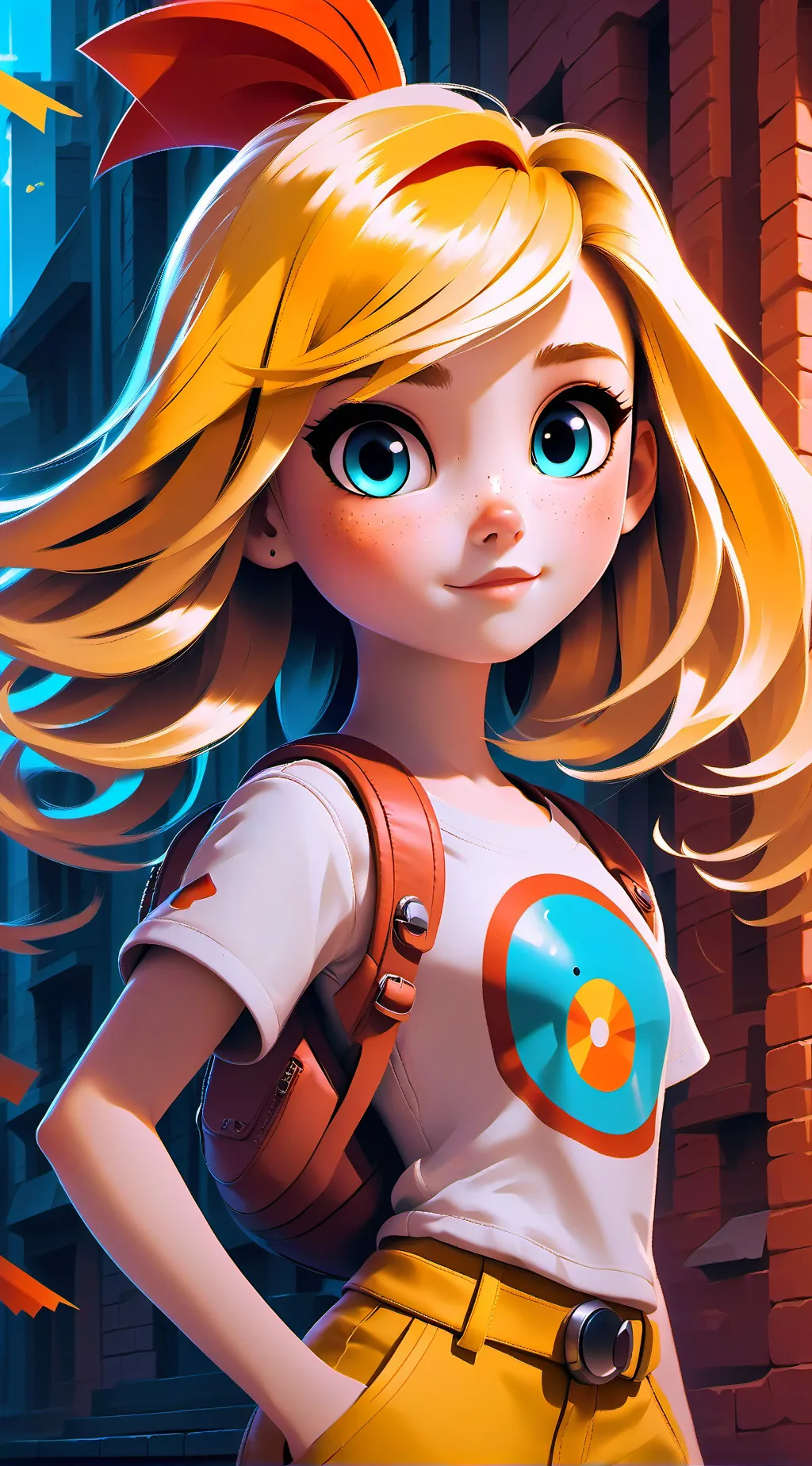 ai character: Makayla  background