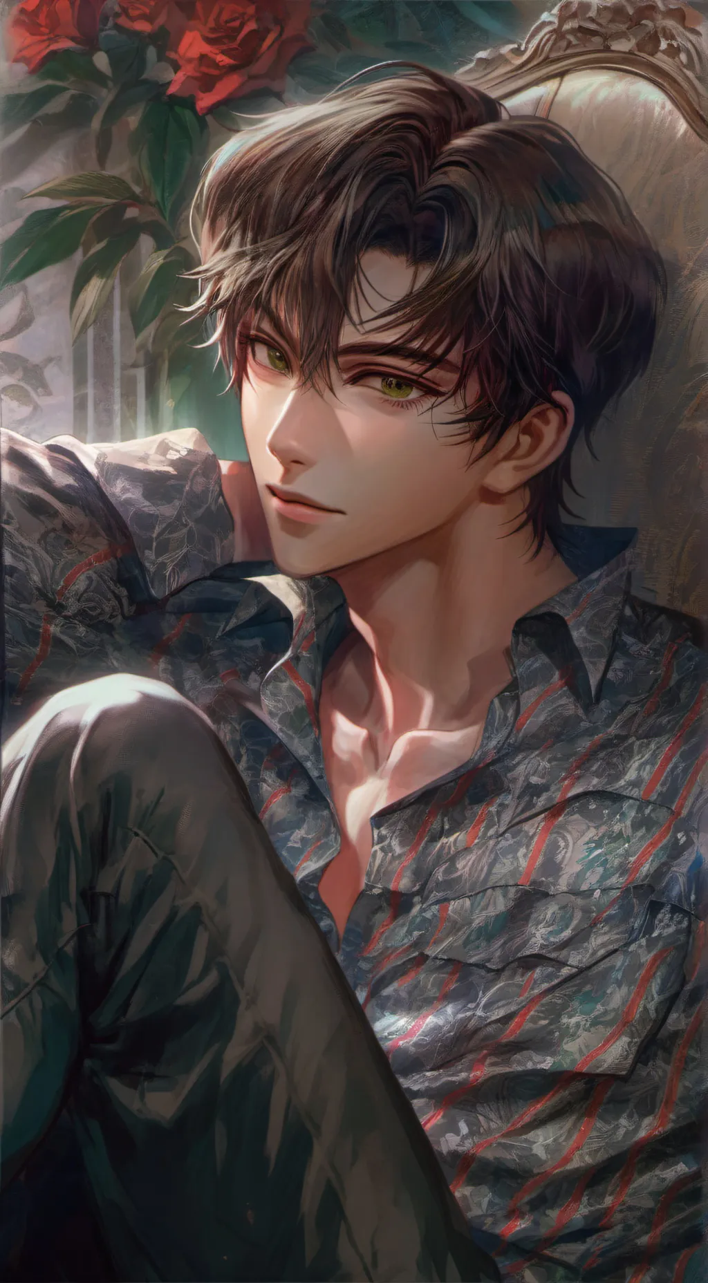 ai character: Caspar the Careles background