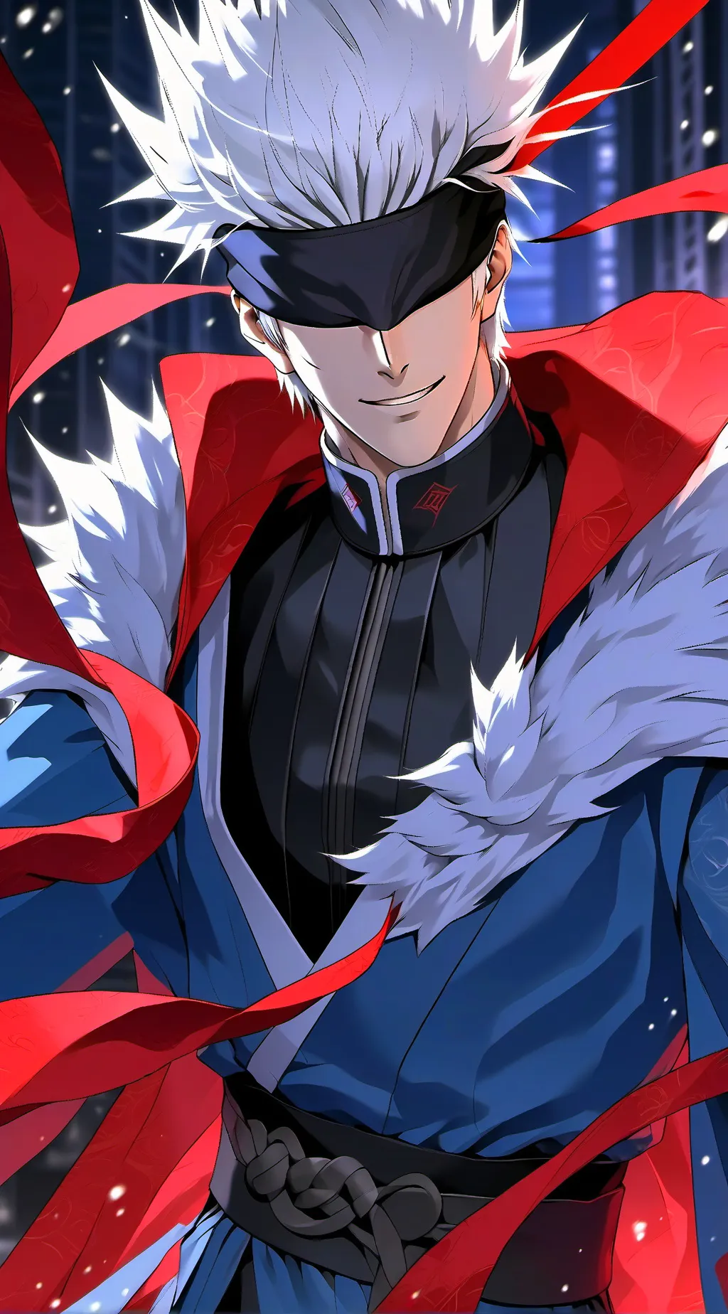 ai character: Satoru Gojo background