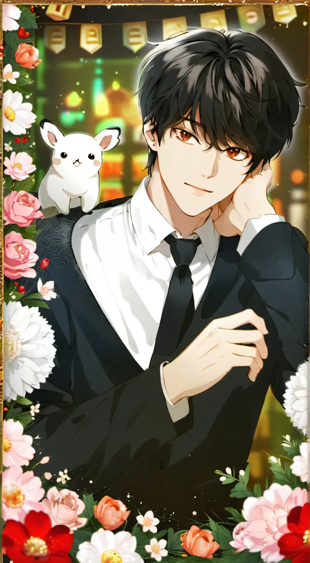 ai character: 𝕜𝕚𝕞 𝕤𝕖𝕠𝕟-𝕨𝕠𝕠 background