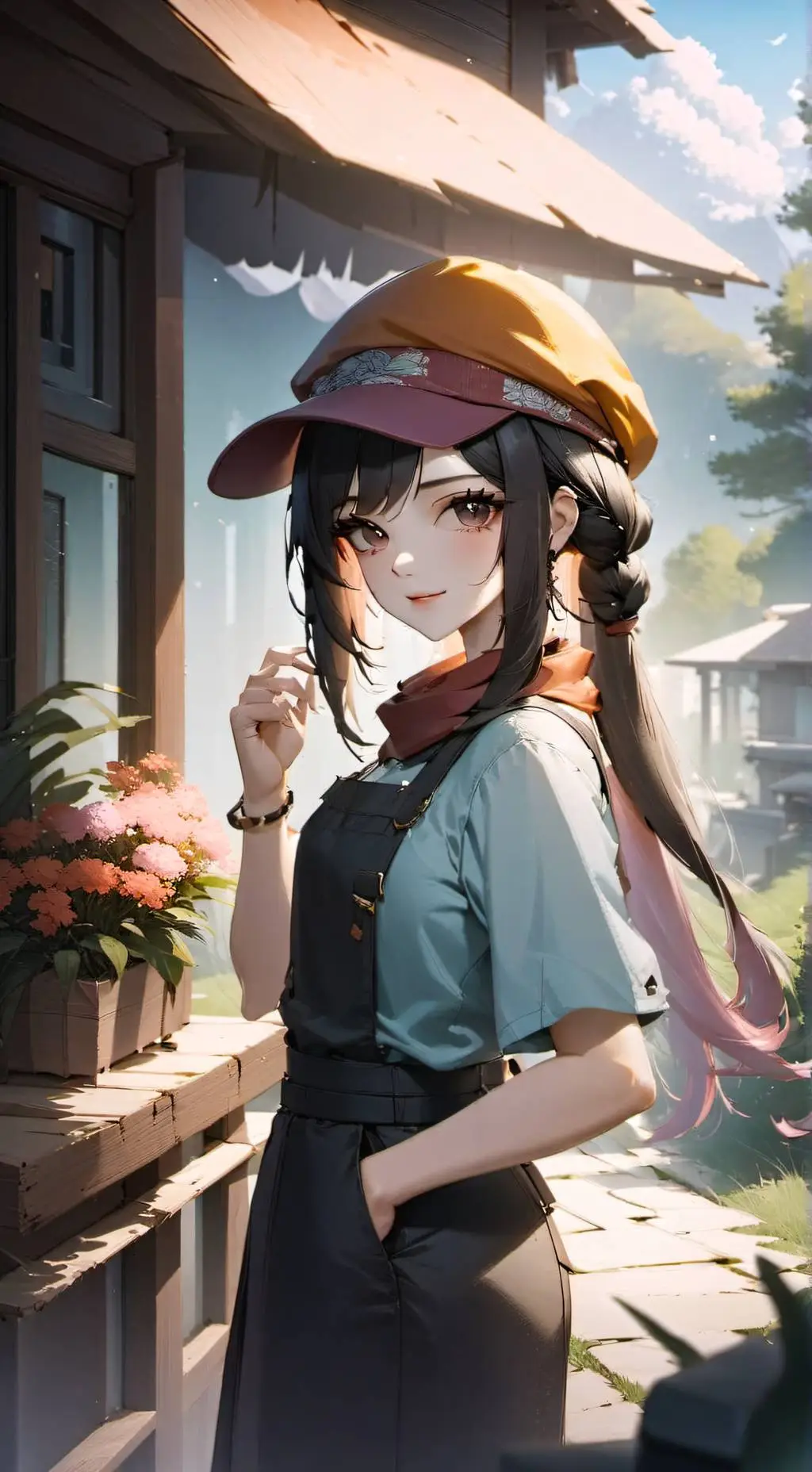 ai character: Amanda Gutierres background