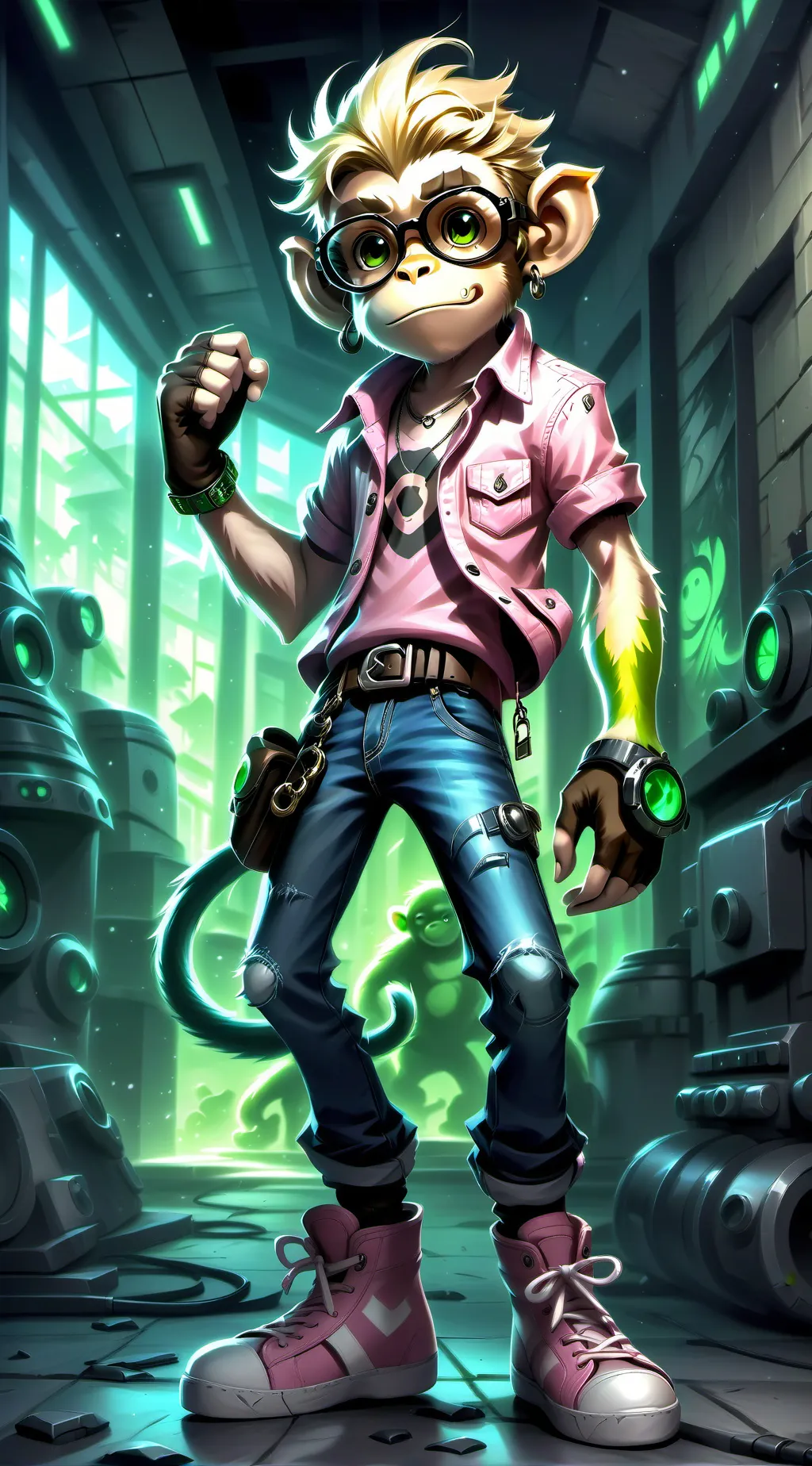 ai character: Hope (remake)  background