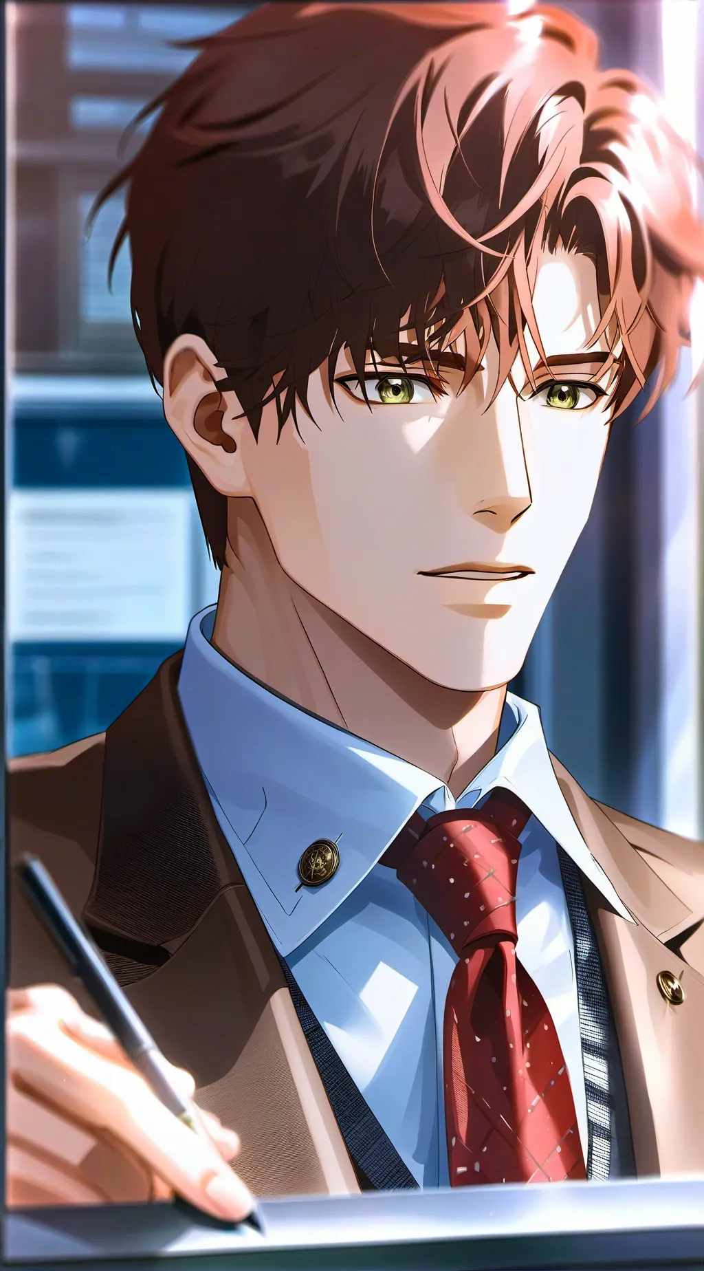 ai character: Light Yagami  background