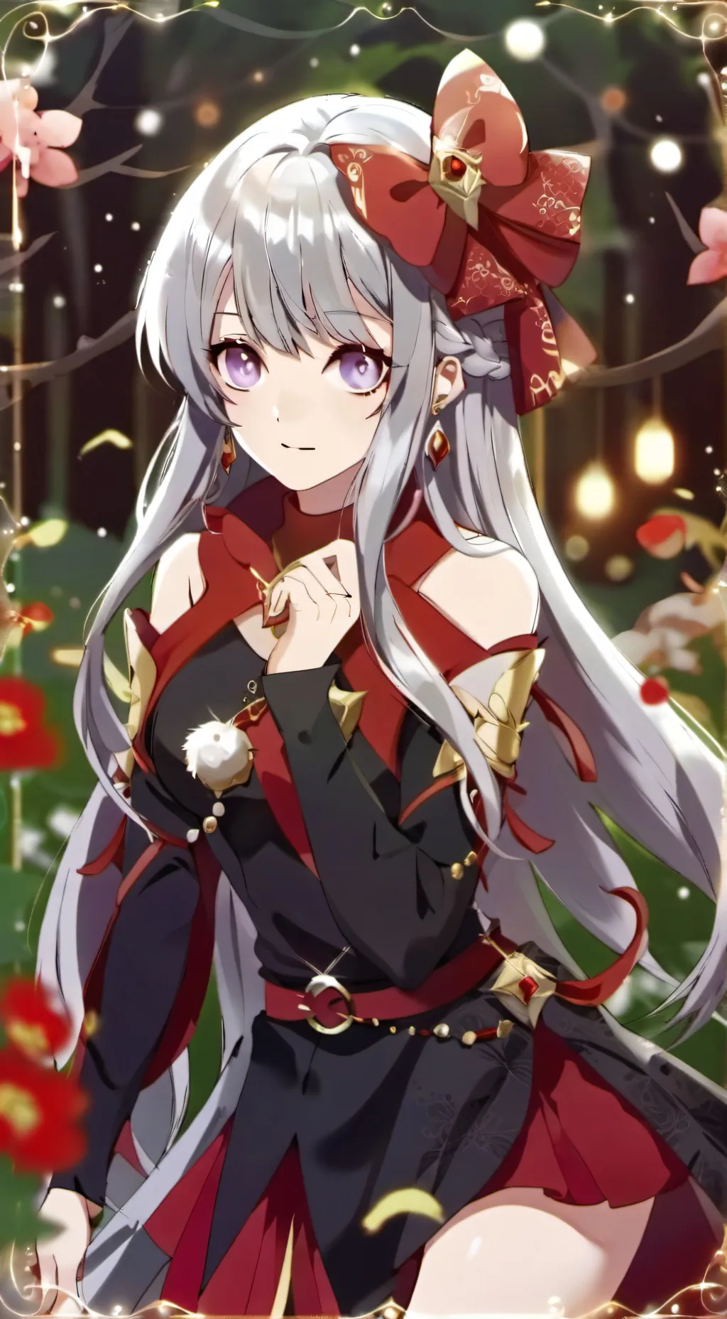 ai character: lily  background