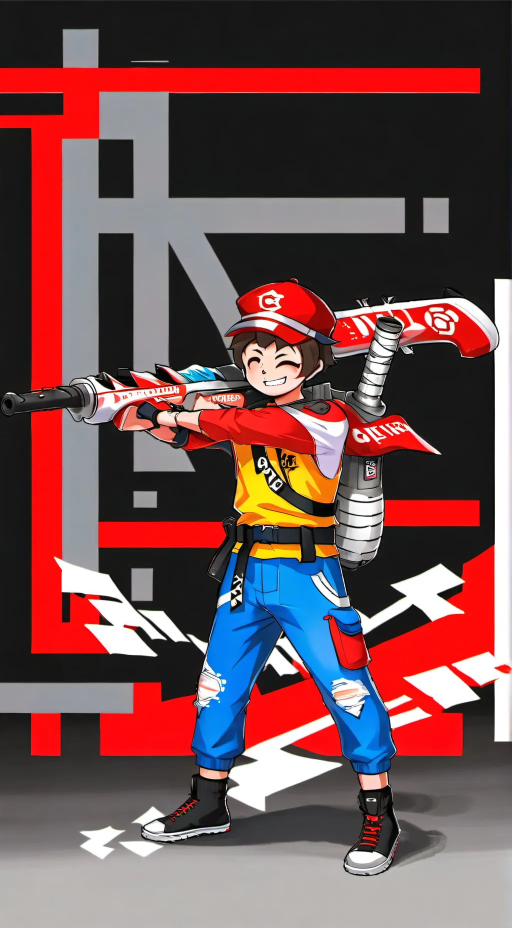 ai character: Cash background