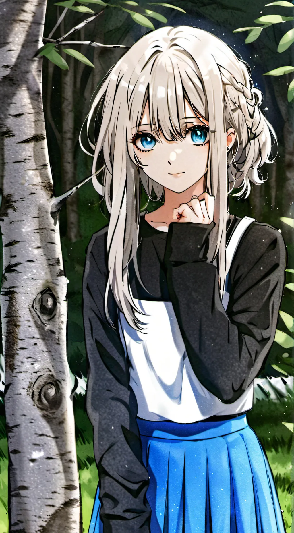 ai character: Sarah background