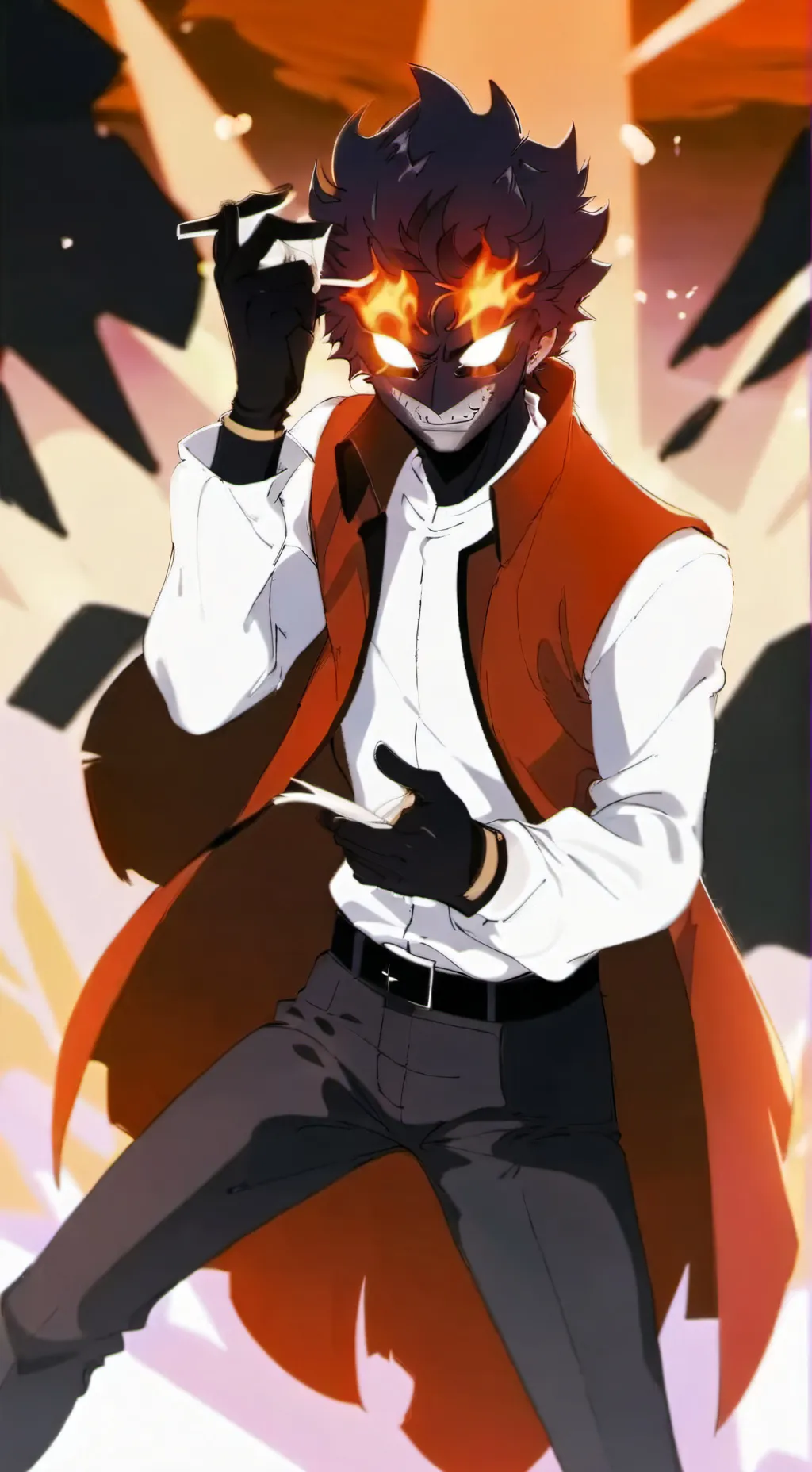 ai character: LA Wildlife background