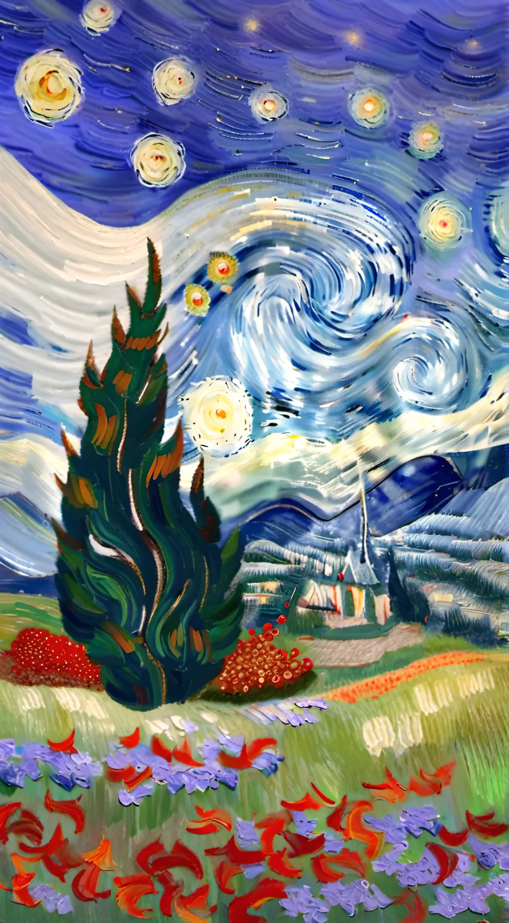 ai character: uk X dw background