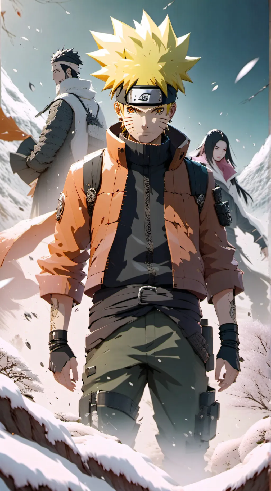 ai character: Naruto  background