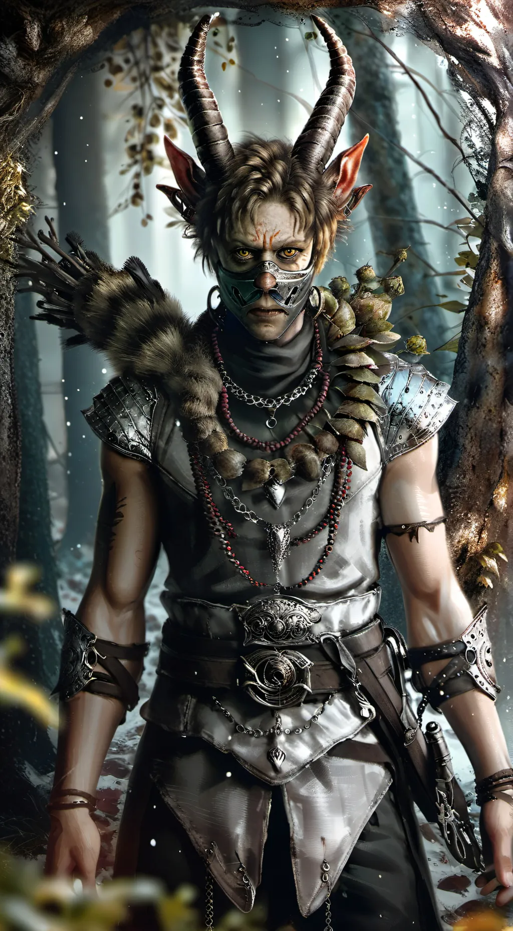 ai character: Fnaf 3 background