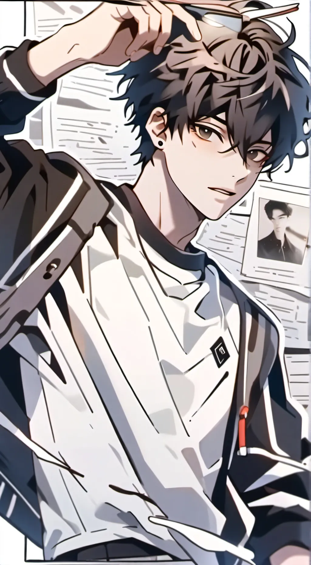 ai character: Jin-woo background