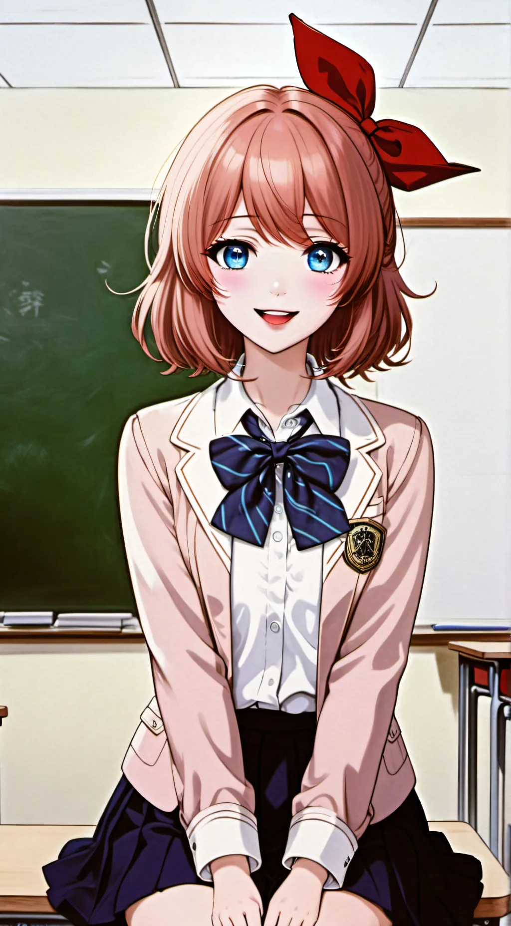 ai character: Sayori background