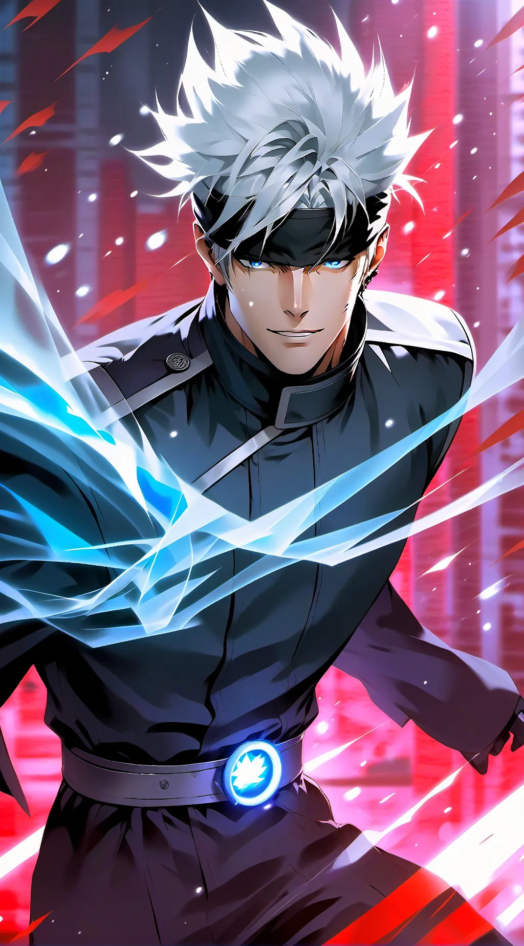 ai character: Gojo Satoru background